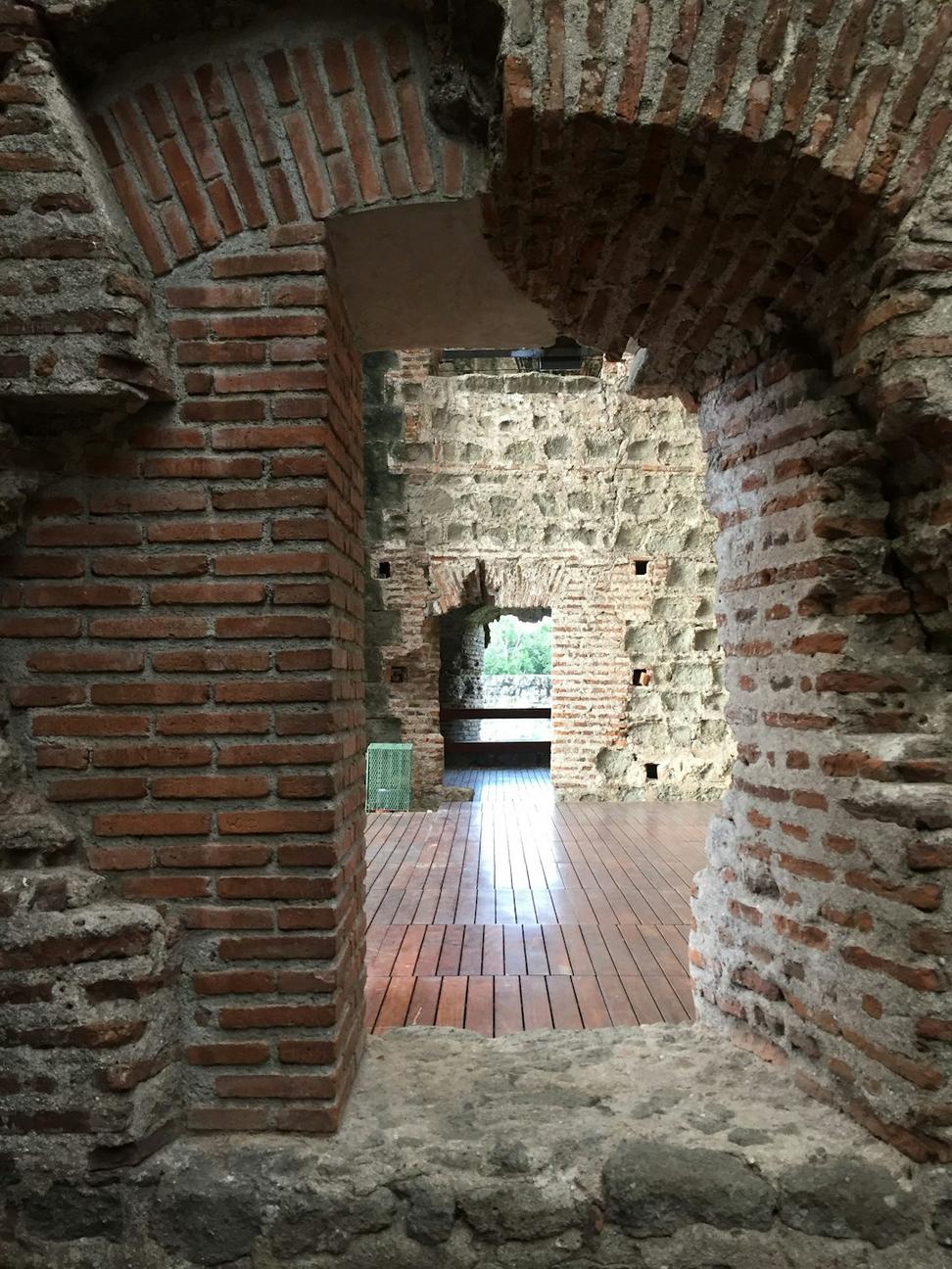 Interior brick